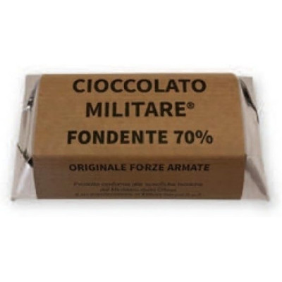 DADO 50GR FONDENTE 70% CIOCCOLATO MILITARE