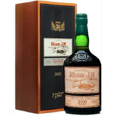 RHUM J.M HORS D’AGE MILLESIME 2003