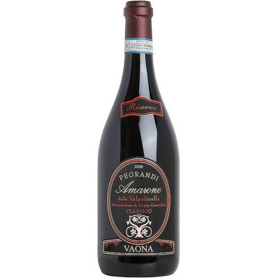 Amarone della Valpolicella Classico Pegrandi Vaona Riserva 2012