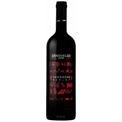 Merlot Sassonero Ca' Lustra 2018